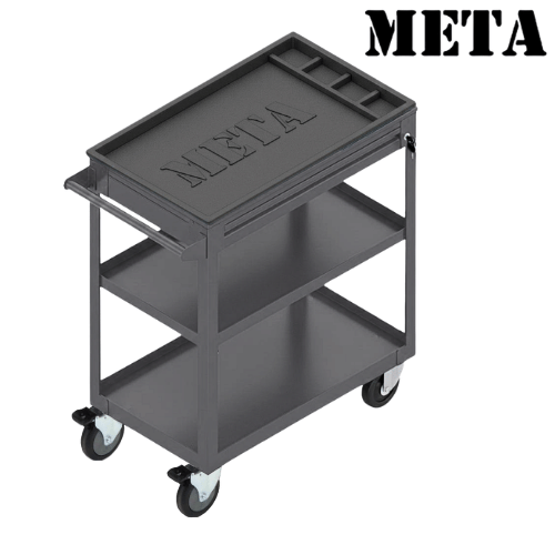 รถเข็นเครื่องมือช่าง META TP-760-GR สีเทา_1